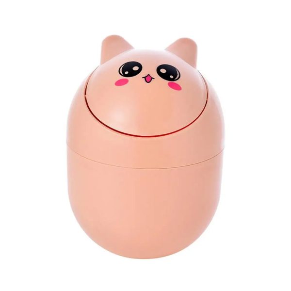 mini poubelle chat